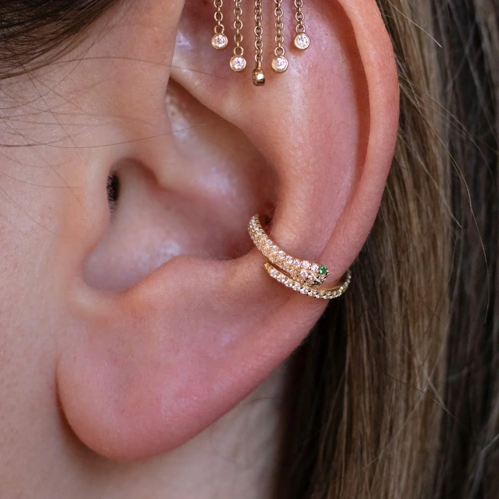 Crystal Snake Clicker Hoop - Image 2