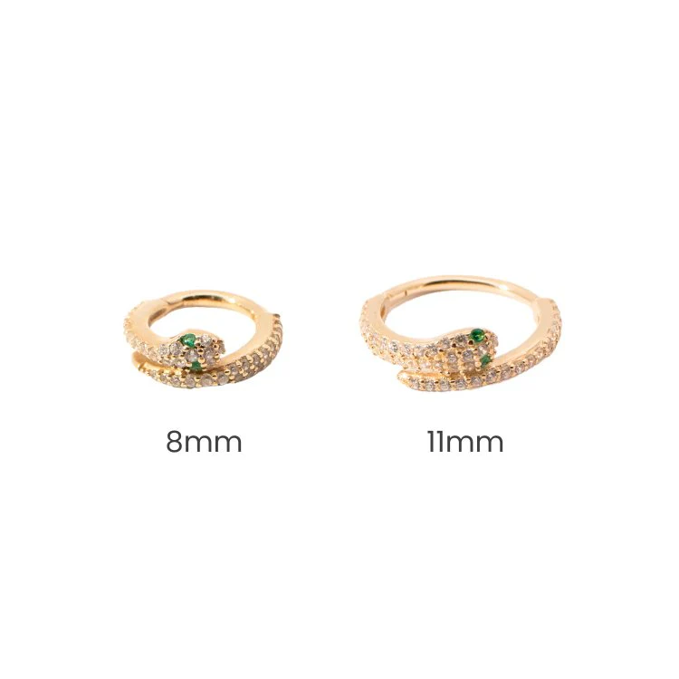 Crystal Snake Clicker Hoop - Image 4