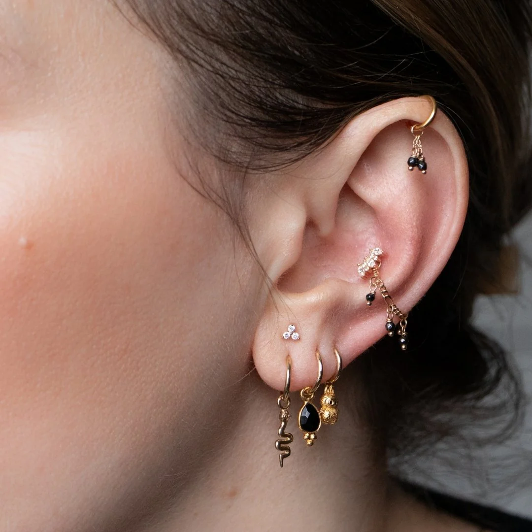Crystal Trillium Earring - Image 3