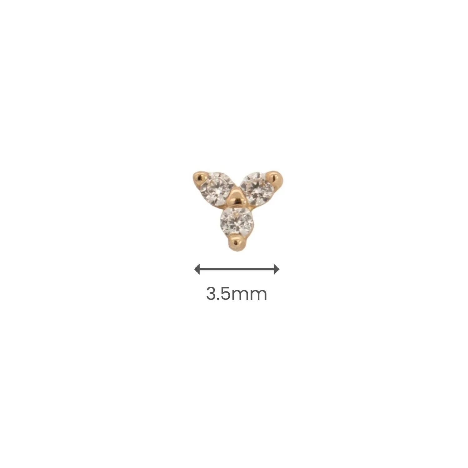 Crystal Trillium Earring - Image 5