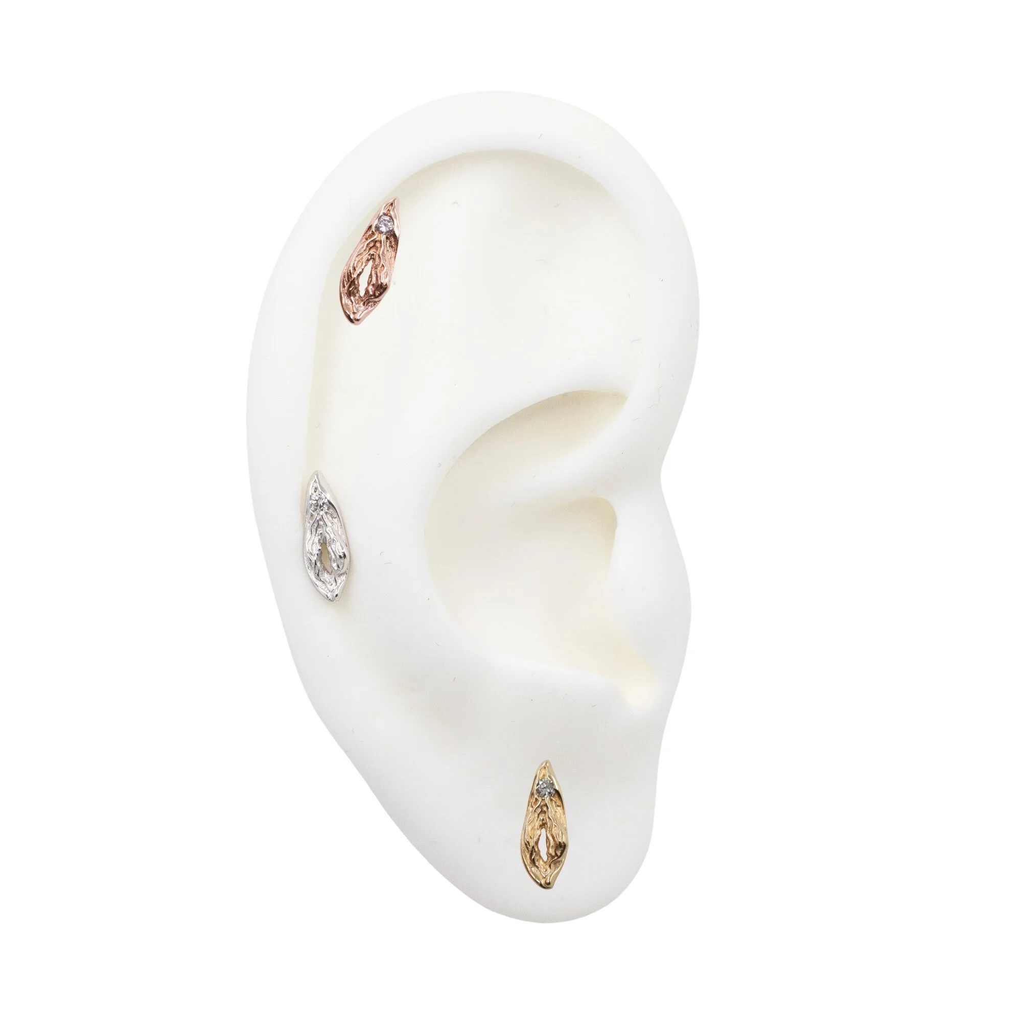 Diamond Vulva Earring - Image 5