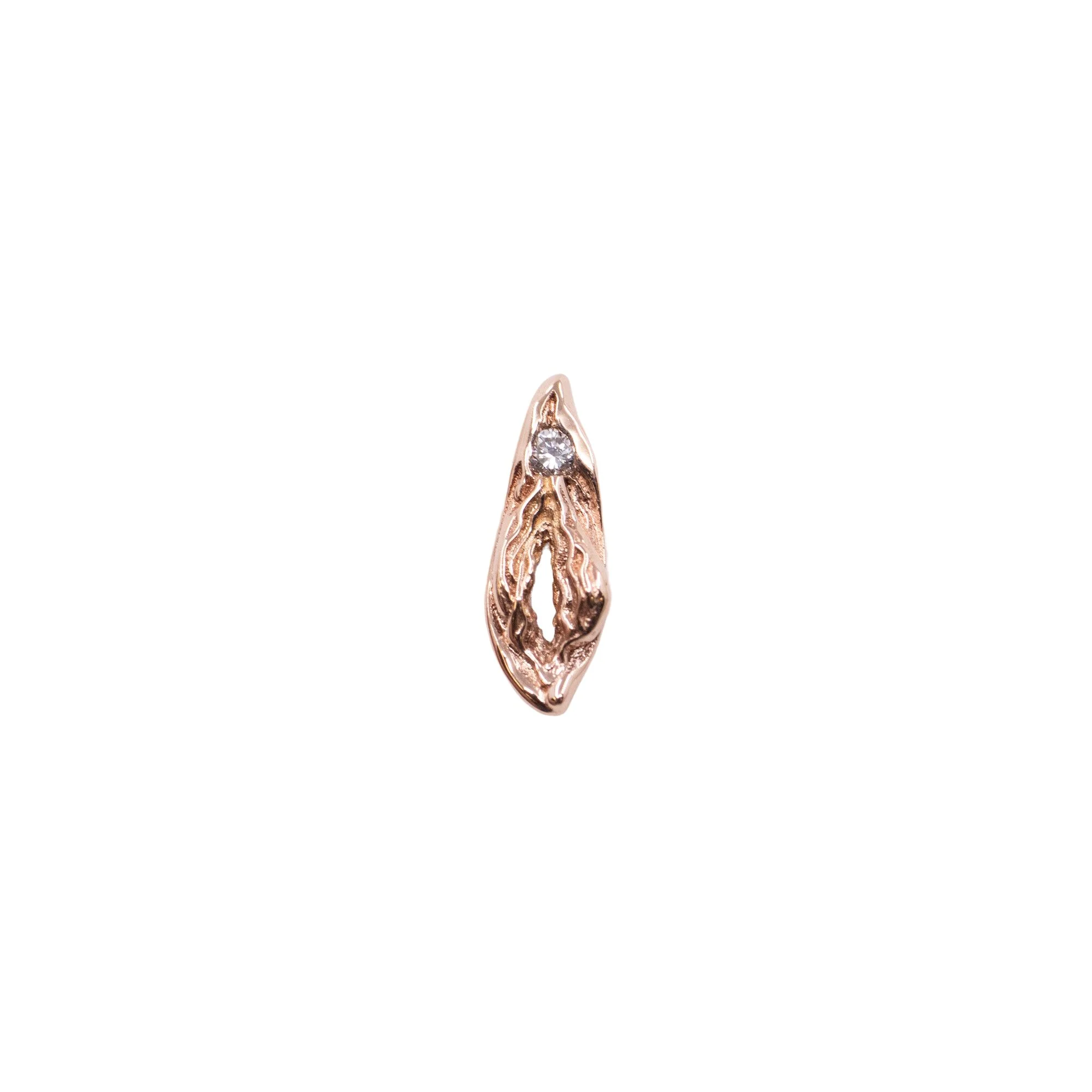Diamond Vulva Earring - Image 7