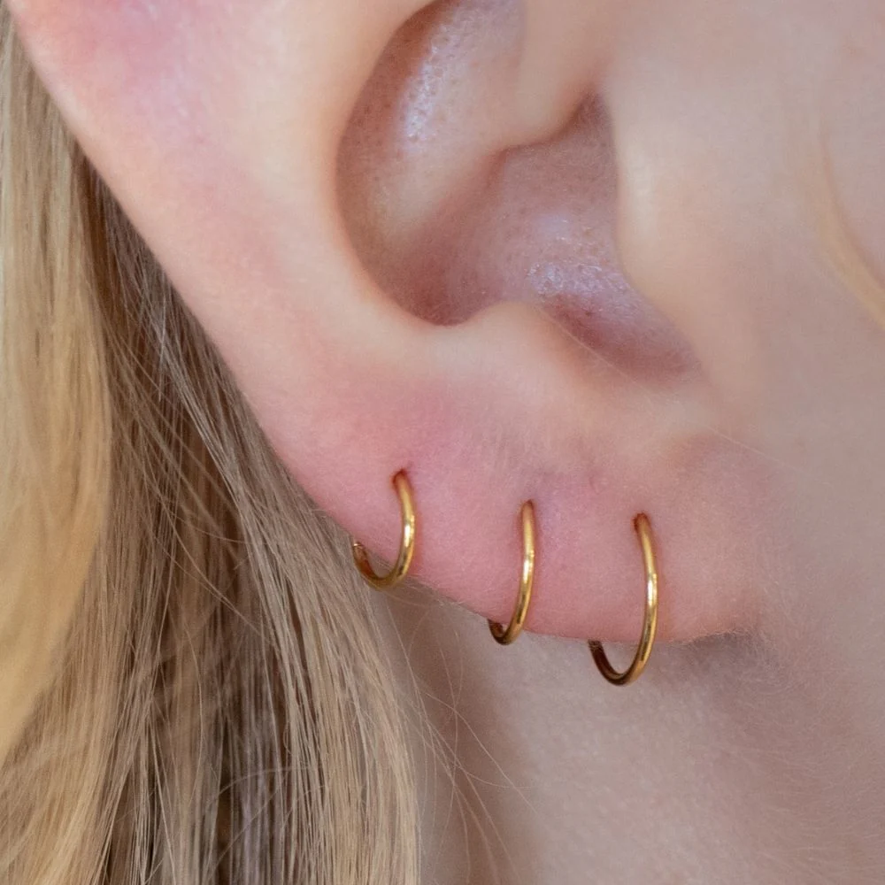20 Gauge Plain Clicker Hoop - Image 2