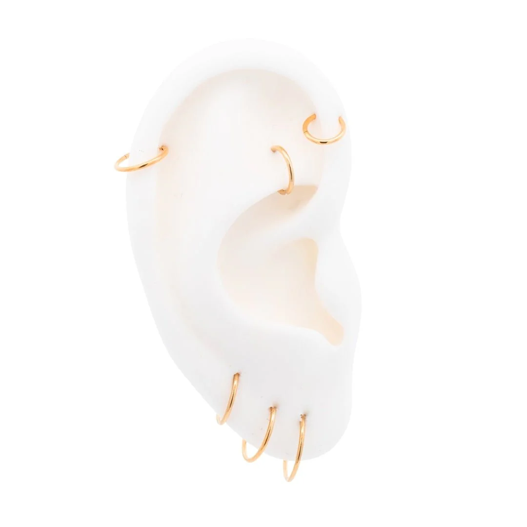 20 Gauge Plain Clicker Hoop - Image 3