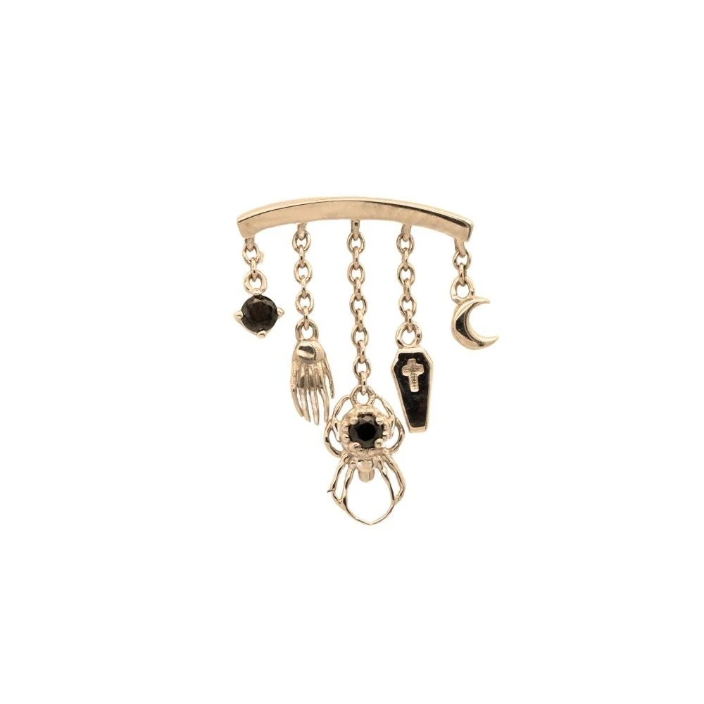 Onyx Macabre Earring - Image 5