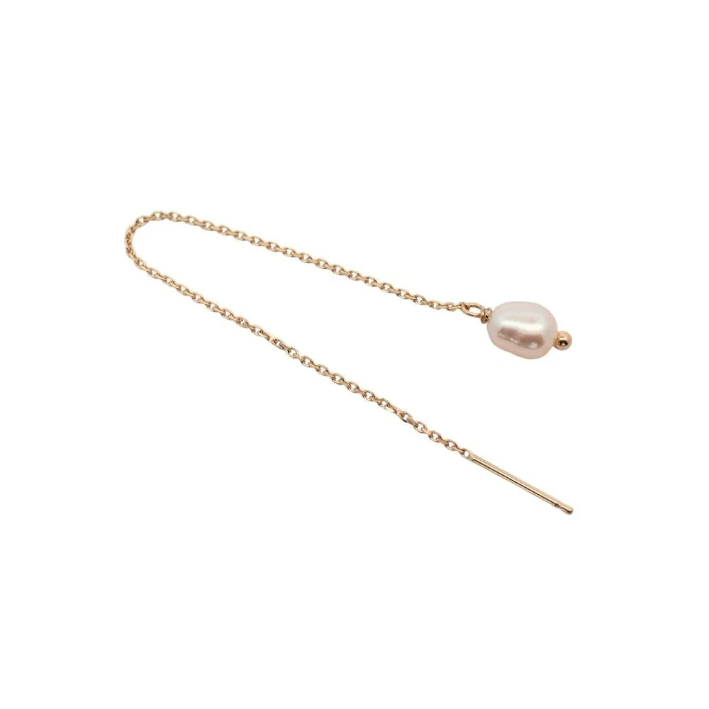 Pearl Threader Earring - Image 5