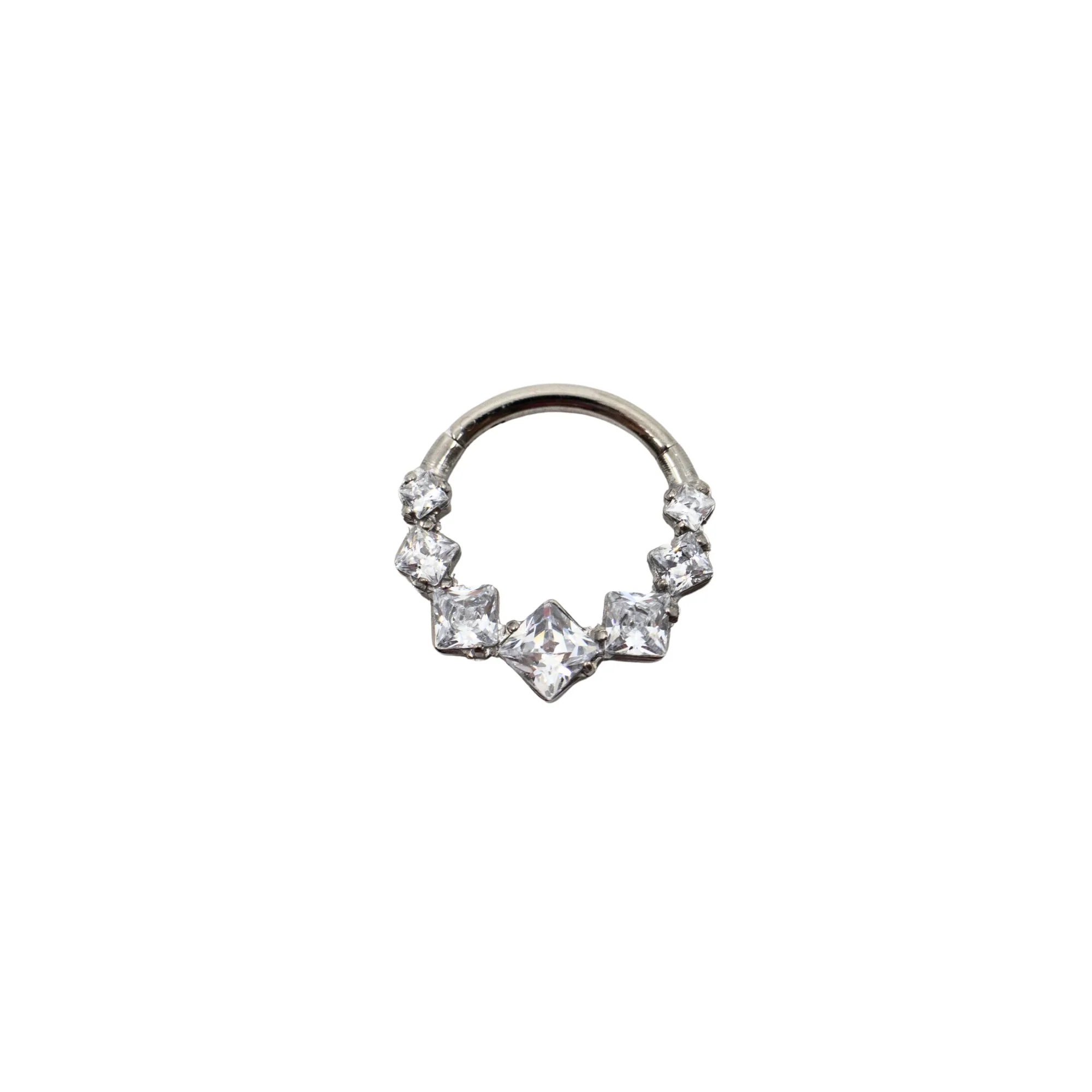 Crystal Daith Clicker Hoop - Image 4