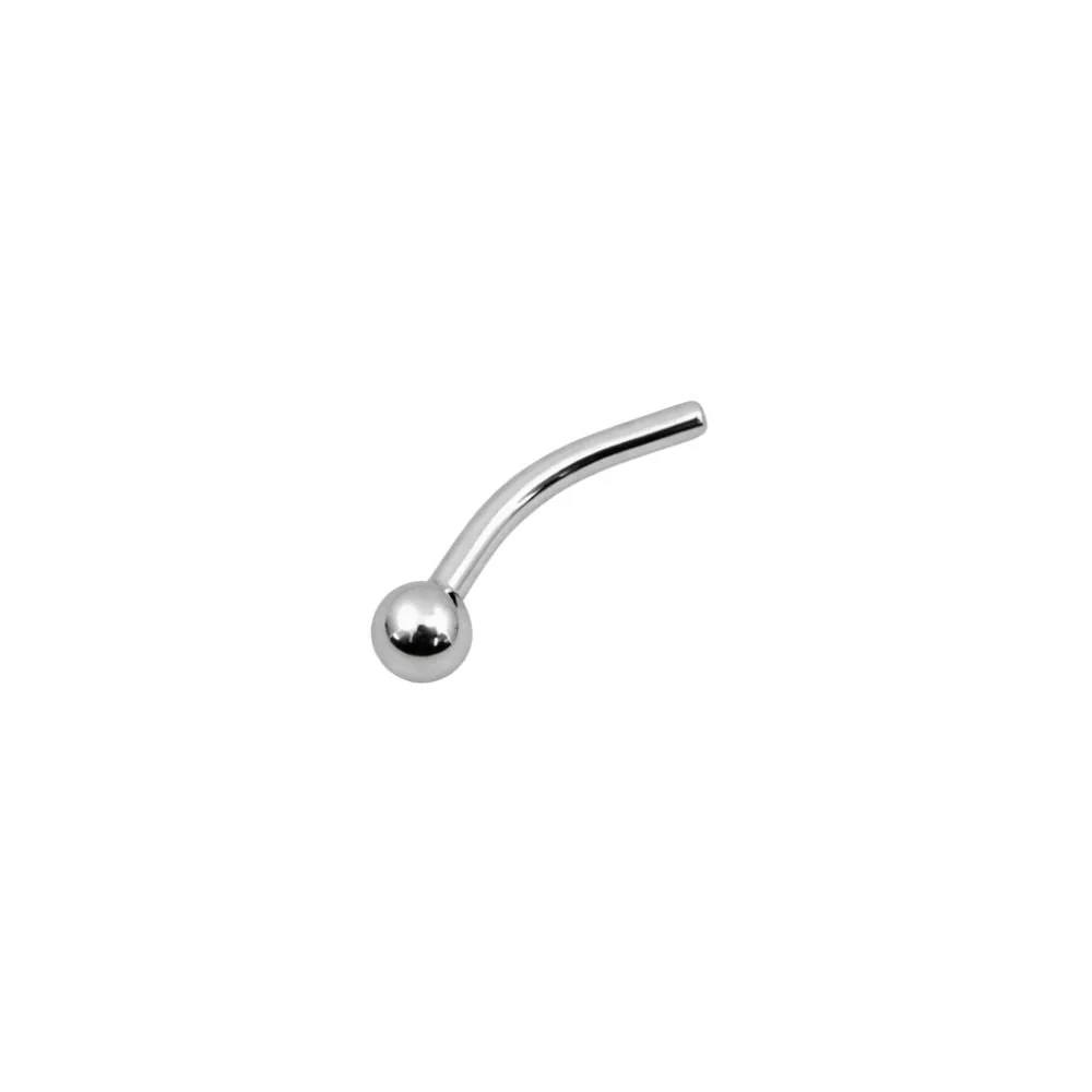 Threadless Curved Ball Back Barbell - Image 7