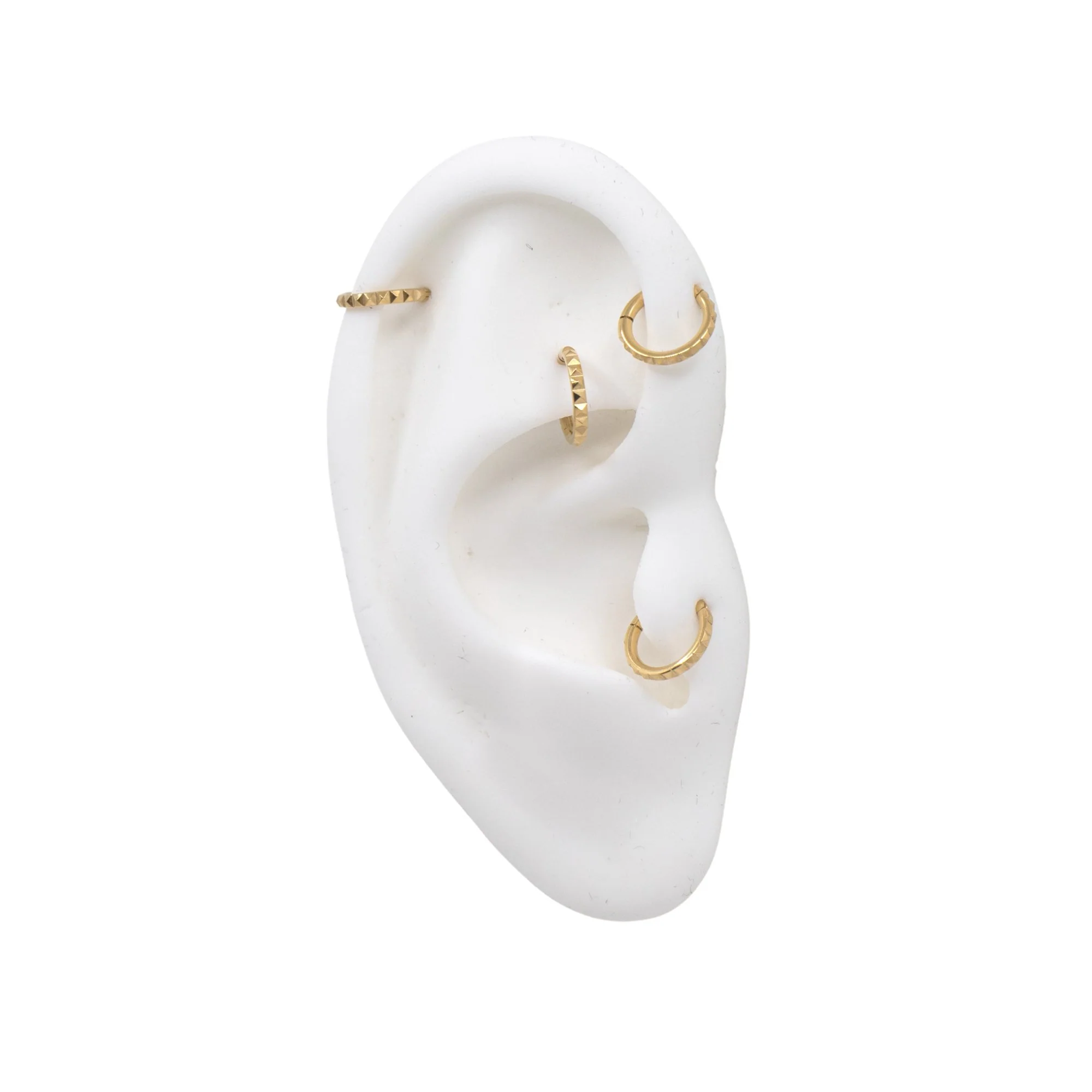 Tiny Peaked Clicker Hoop - Image 2