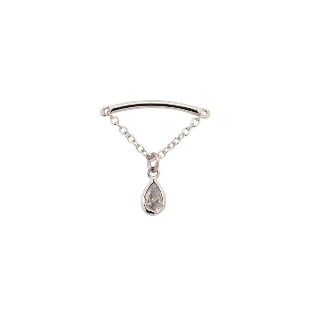 Teardrop Floating or Vertical Helix Earring - Image 6